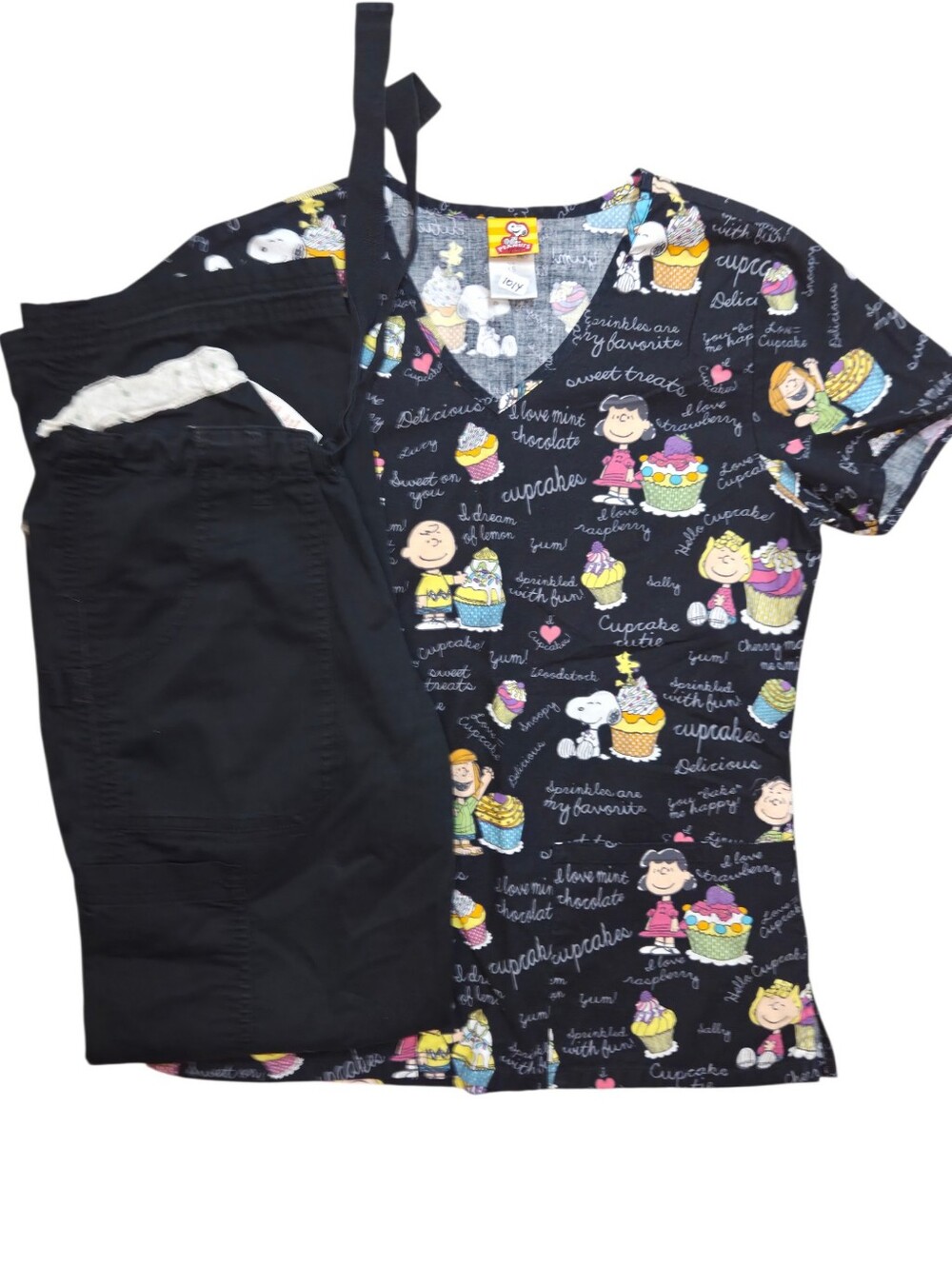 Charlie Brown Scrub Set